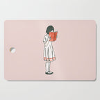 Avid reader Cutting Board Gallery Image 1