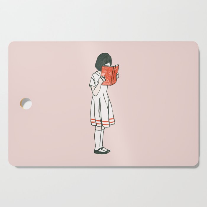 Avid reader Cutting Board Gallery Image 1
