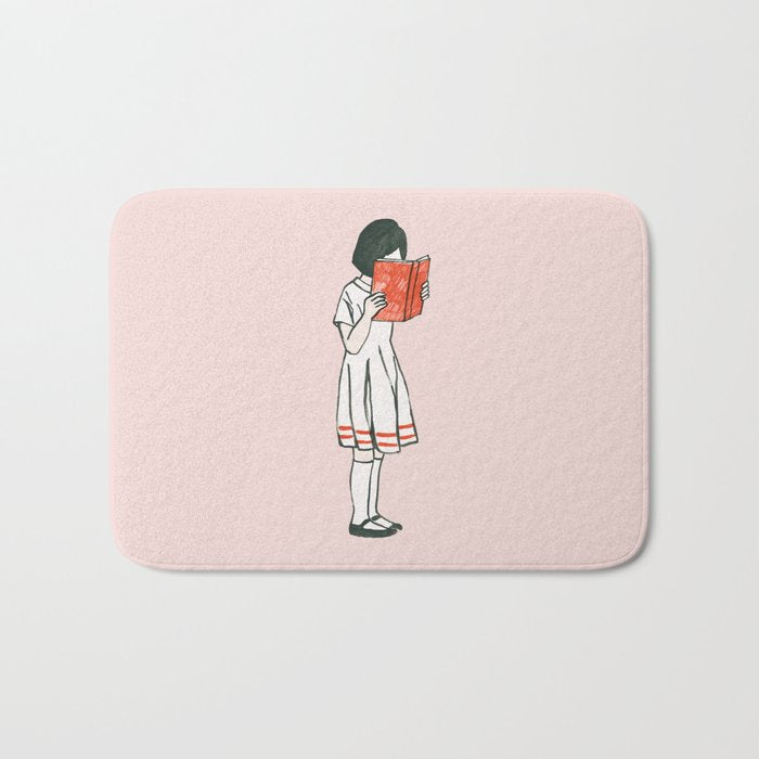 Avid reader Bath Mat Gallery Image 1