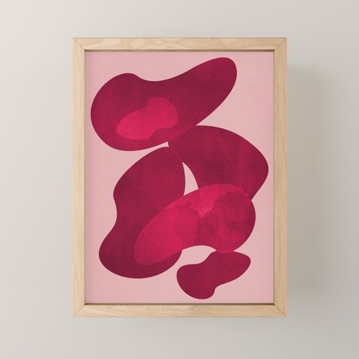 Minimal Abstract Composition 27 Mini Art Print Gallery Image 1