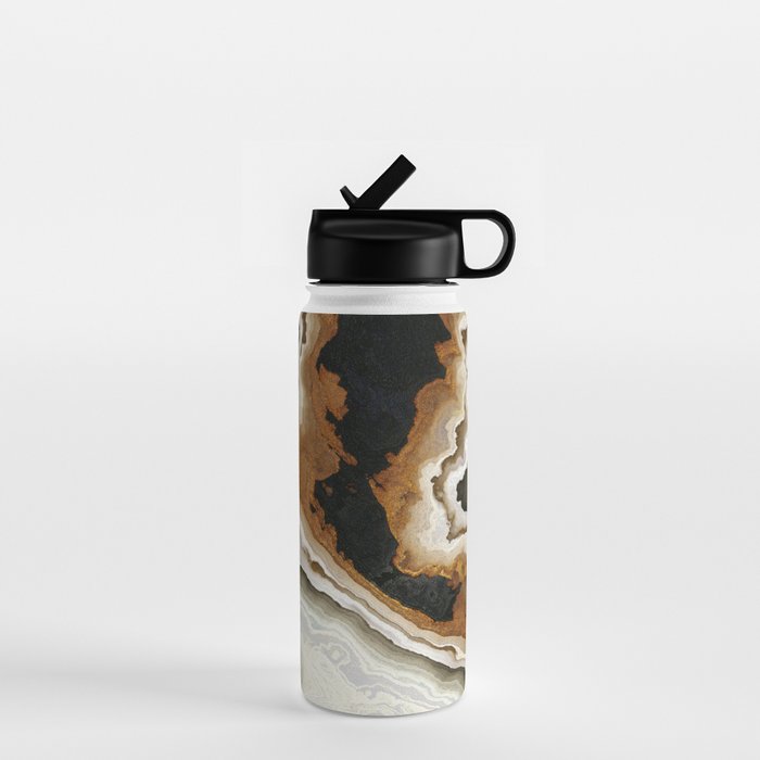 Ivory Agate Abstract Water Bottle Gallery Image 1