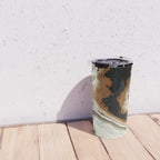Ivory Agate Abstract Travel Mug Gallery Image 4