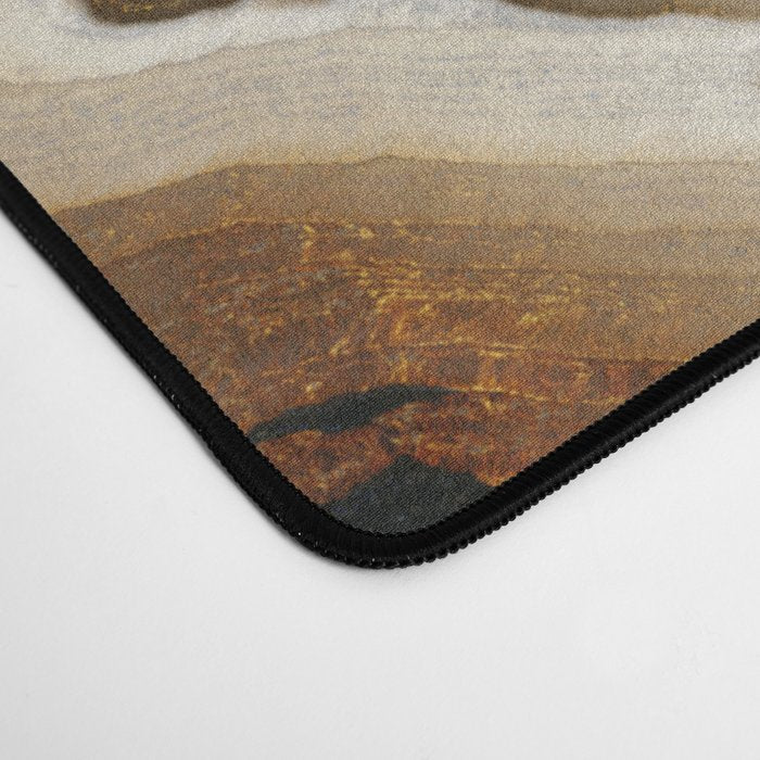 Ivory Agate Abstract Desk Mat Gallery Image 4