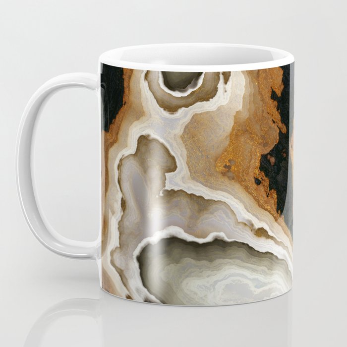 Ivory Agate Abstract Coffee Mug Gallery Image 3