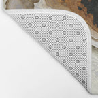Ivory Agate Abstract Bath Mat Gallery Image 2