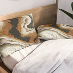 Ivory Agate Abstract Pillow Sham Gallery Image 2