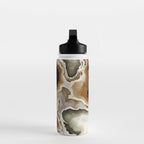 Ivory Agate Abstract Water Bottle Gallery Image 3
