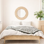 Ponderosa Pine - Black Duvet Cover Gallery Image 3
