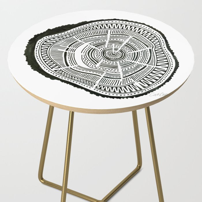 Ponderosa Pine - Black Side Table Gallery Image 2