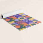 Not so retro Yoga Mat Gallery Image 2