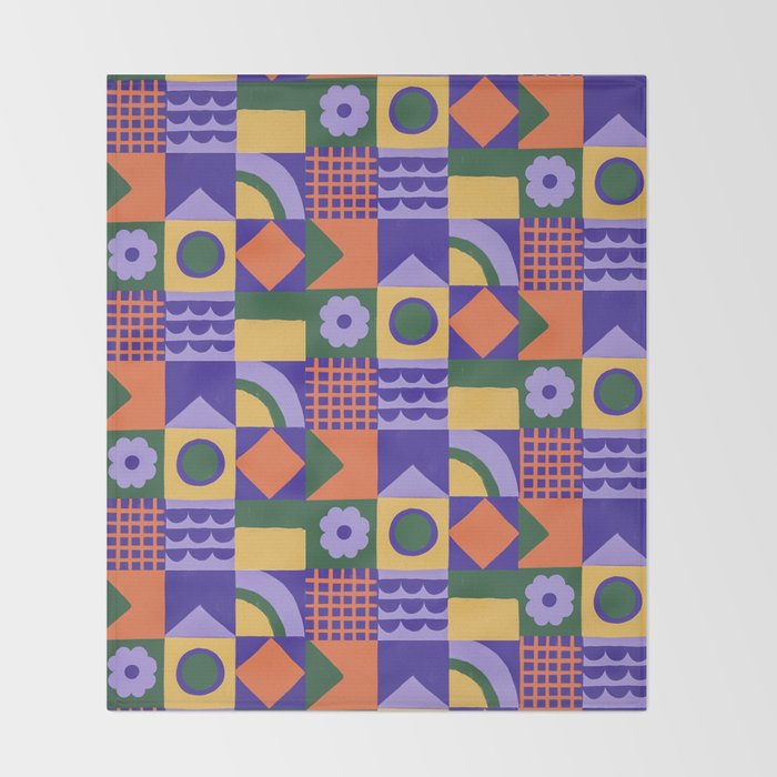 Not so retro Throw Blanket Gallery Image 2