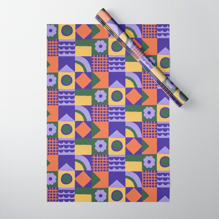 Not so retro Wrapping Paper Gallery Image 1