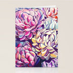 Peonies Stationery Card Gallery Image 2
