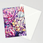 Peonies Stationery Card Gallery Image 2
