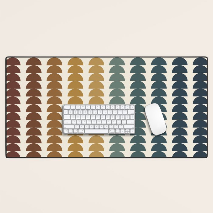 Maude Pattern XX Earthy Rustic Desk Mat Gallery Image 1