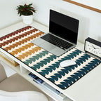 Maude Pattern XX Earthy Rustic Desk Mat Gallery Image 2