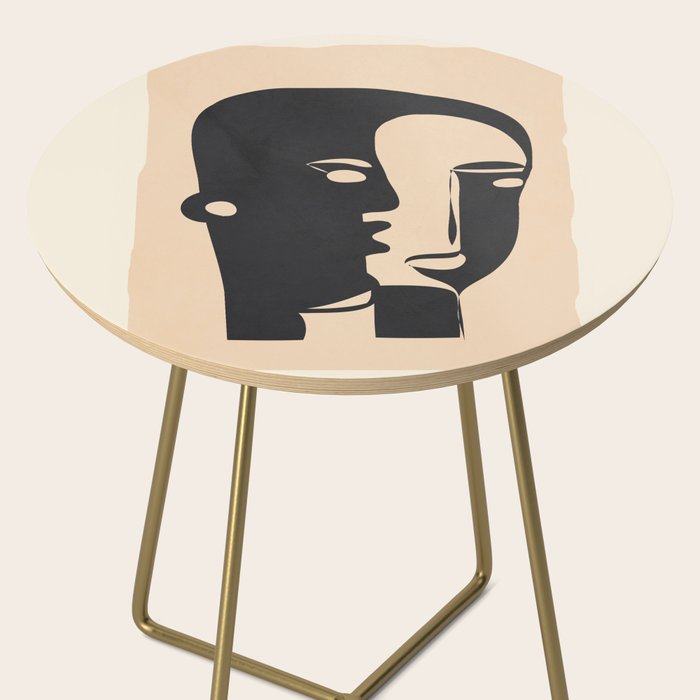 Pair of the Abstract Masks 08 Side Table Gallery Image 2