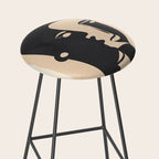 Pair of the Abstract Masks 08 Stool Gallery Image 2
