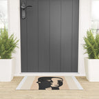 Pair of the Abstract Masks 08 Welcome Mat Gallery Image 3