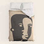 Pair of the Abstract Masks 08 Comforter Gallery Image 6