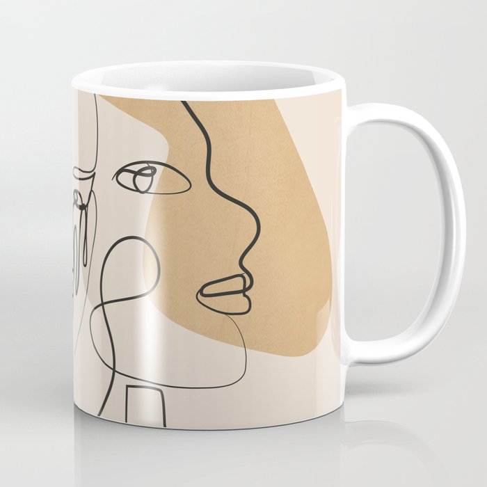 Abstract Faces 2  Coffee Mug Gallery Image 1