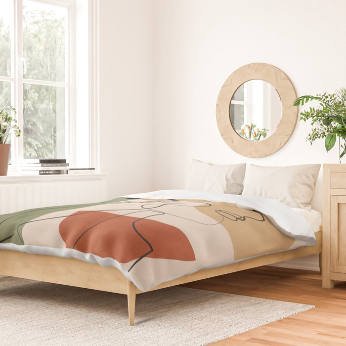 Abstract Faces 2  Duvet Cover Gallery Image 2