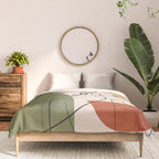Abstract Faces 2  Comforter Gallery Image 3
