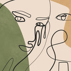 Abstract Faces 2  Coffee Mug Gallery Image 2