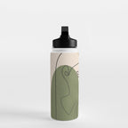 Abstract Faces 2  Water Bottle Gallery Image 3