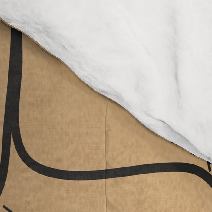 Abstract Faces 2  Comforter Gallery Image 4