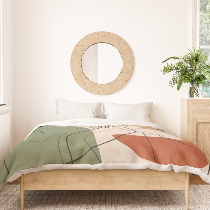 Abstract Faces 2  Duvet Cover Gallery Image 3