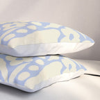 Blomstra blue Pillow Sham Gallery Image 3