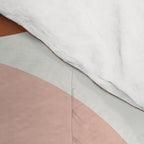 terracotta sun and moon abstract  Comforter Gallery Image 4