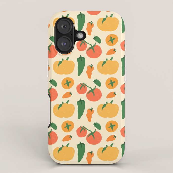 Veggie Love Pattern iPhone Case Gallery Image 1