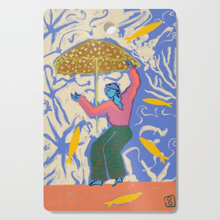 SEA DANCER Cutting Board Gallery Image 1