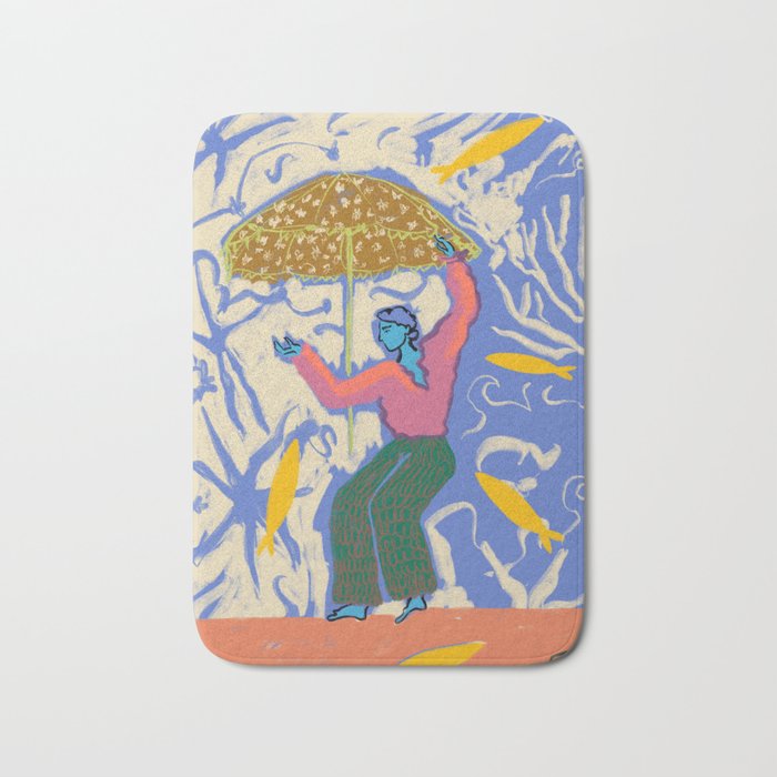SEA DANCER Bath Mat Gallery Image 1