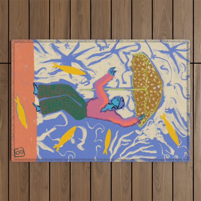 SEA DANCER Outdoor Rug Gallery Image 1