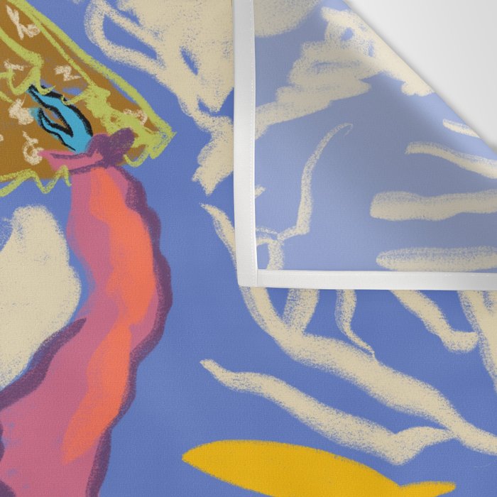SEA DANCER Wall Tapestry Gallery Image 3