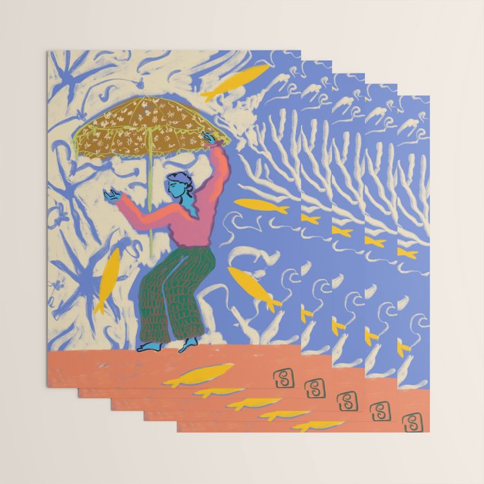 SEA DANCER Wrapping Paper Gallery Image 3