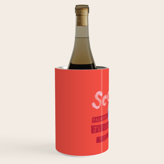Scorpio Mood in Tomato Red | Zodiac Series Wine Chiller Gallery Image 2