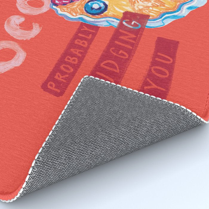 Scorpio Mood in Tomato Red | Zodiac Series Rug Gallery Image 4