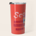 Scorpio Mood in Tomato Red | Zodiac Series Travel Mug Gallery Image 3
