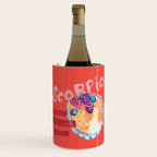 Scorpio Mood in Tomato Red | Zodiac Series Wine Chiller Gallery Image 1