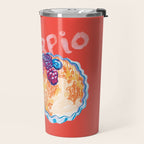 Scorpio Mood in Tomato Red | Zodiac Series Travel Mug Gallery Image 2
