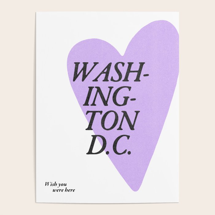 Wish you were here - Washington D C Poster Gallery Image 4