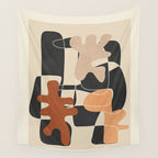 Organic Rhythms 9 Wall Tapestry Gallery Image 4
