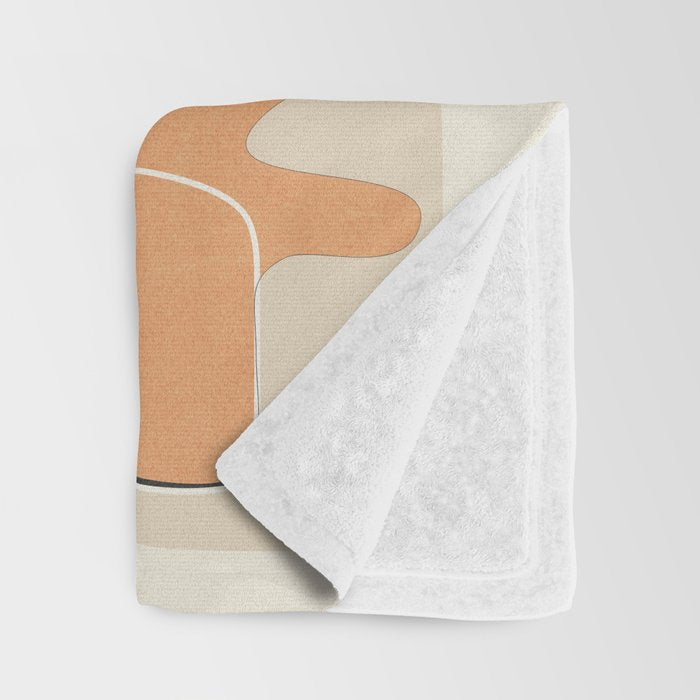 Organic Rhythms 9 Throw Blanket Gallery Image 3