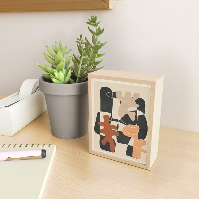 Organic Rhythms 9 Mini Art Print Gallery Image 2