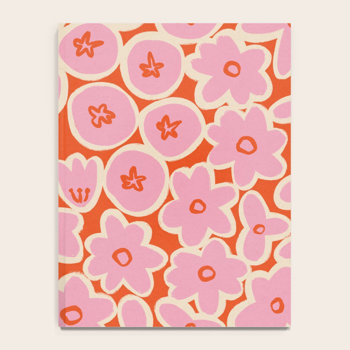 Vibrant Summer Pattern #2 Notebook Gallery Image 4