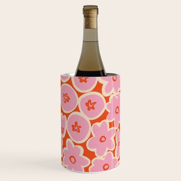 Vibrant Summer Pattern #2 Wine Chiller Gallery Image 3
